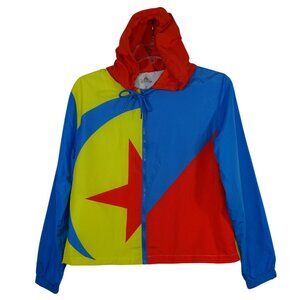 Disney Parks Pixar Luxo Ball Toy Story Hooded Windbreaker Jacket Women Size M